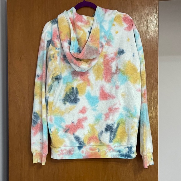 Feat Clothing ‘The BlanketBlend’ Colorful Tie-Dye Women's Hoodie - Picture 2 of 5